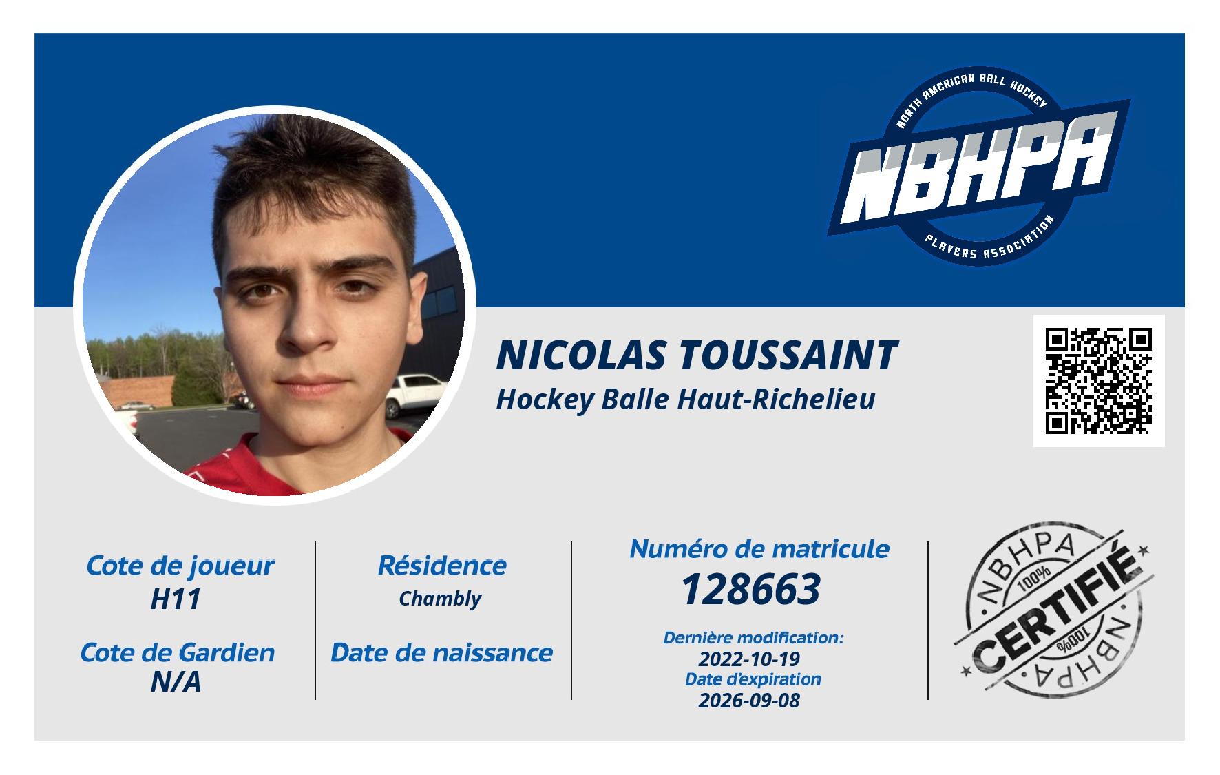 Nicolas Toussaint