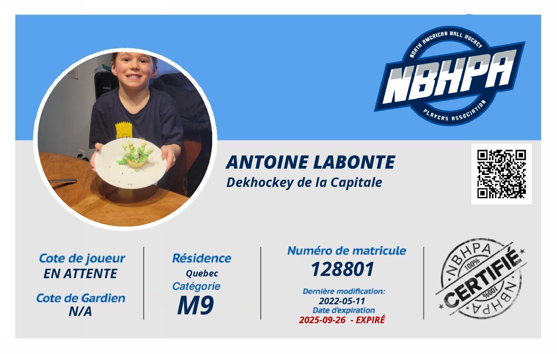 Antoine Labonte