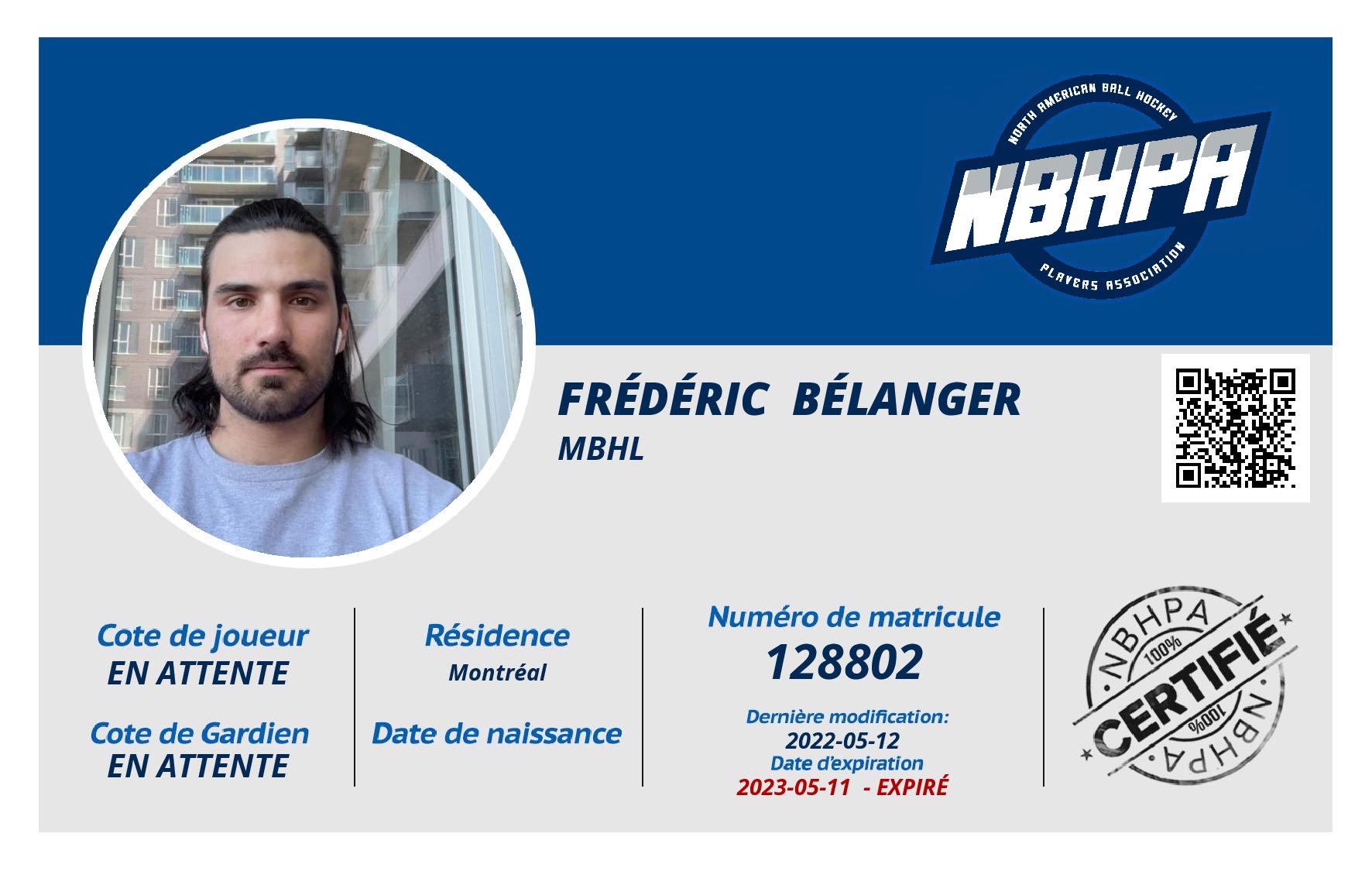 Frédéric  Bélanger