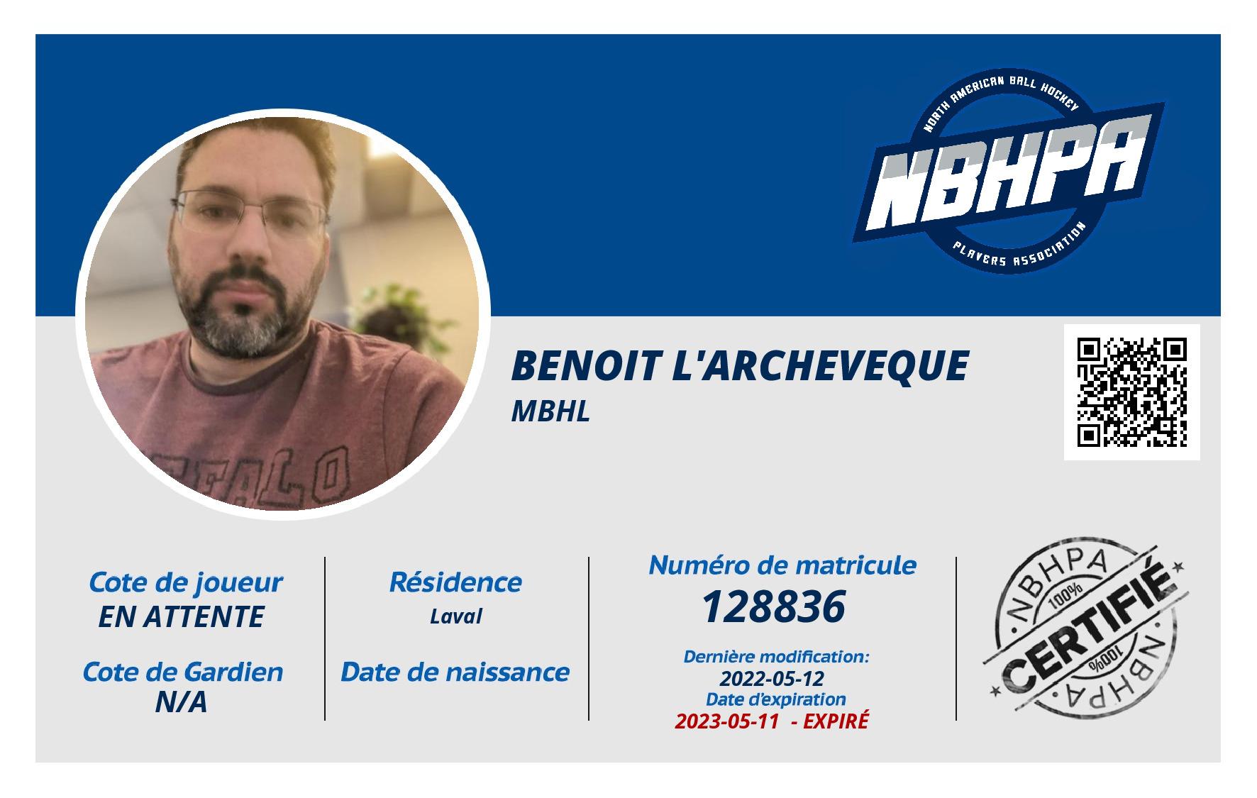 Benoit L'Archeveque