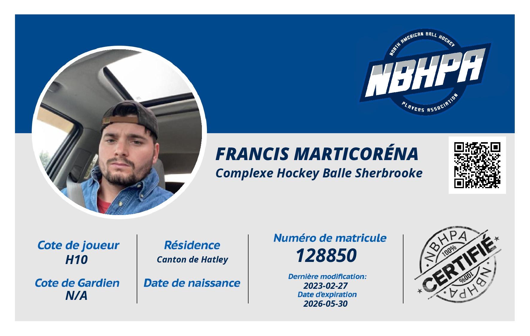 Francis Marticoréna