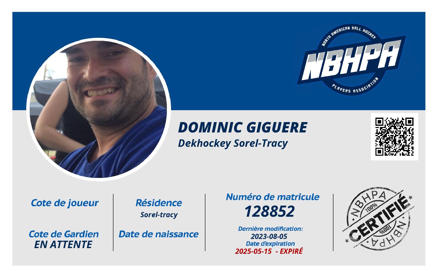Dominic Giguere