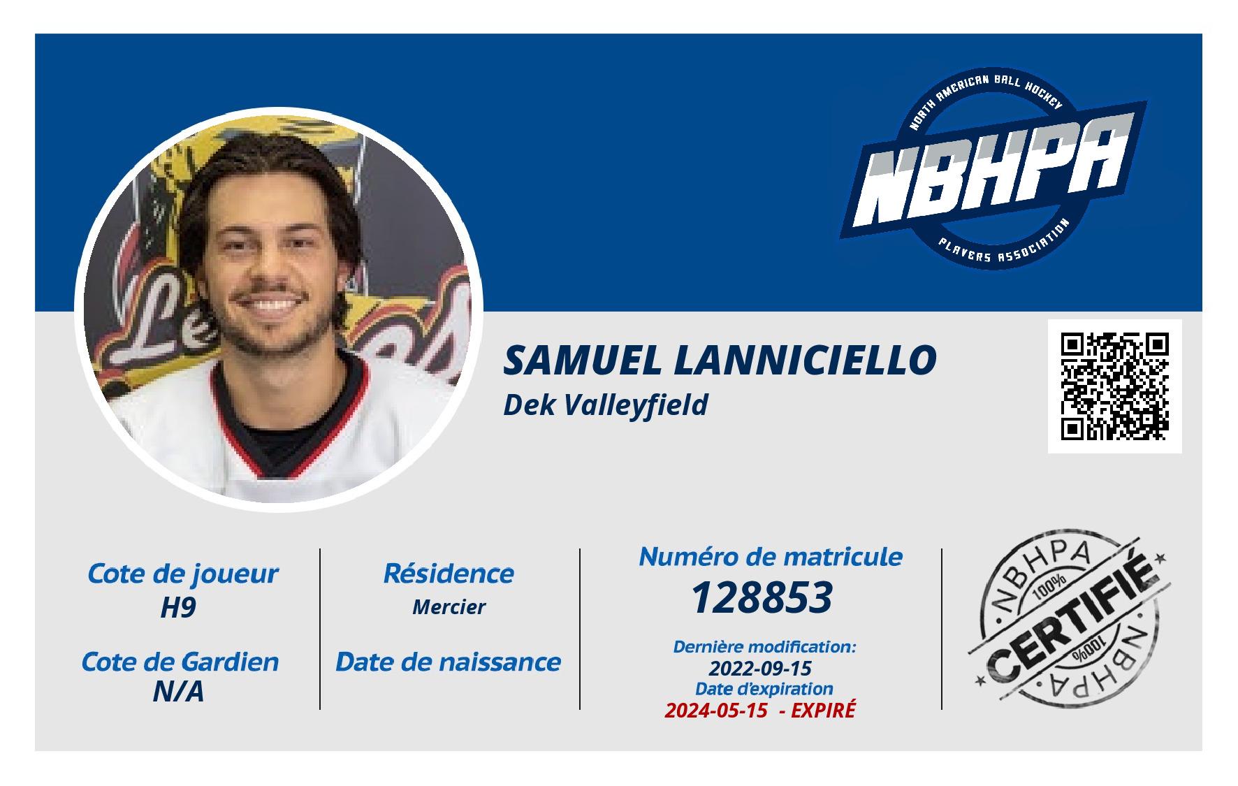 Samuel Lanniciello