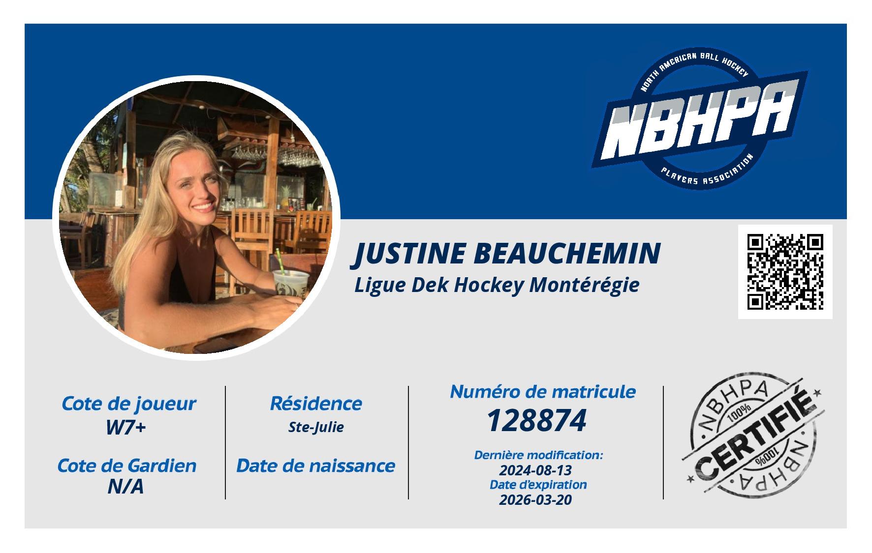 Justine Beauchemin