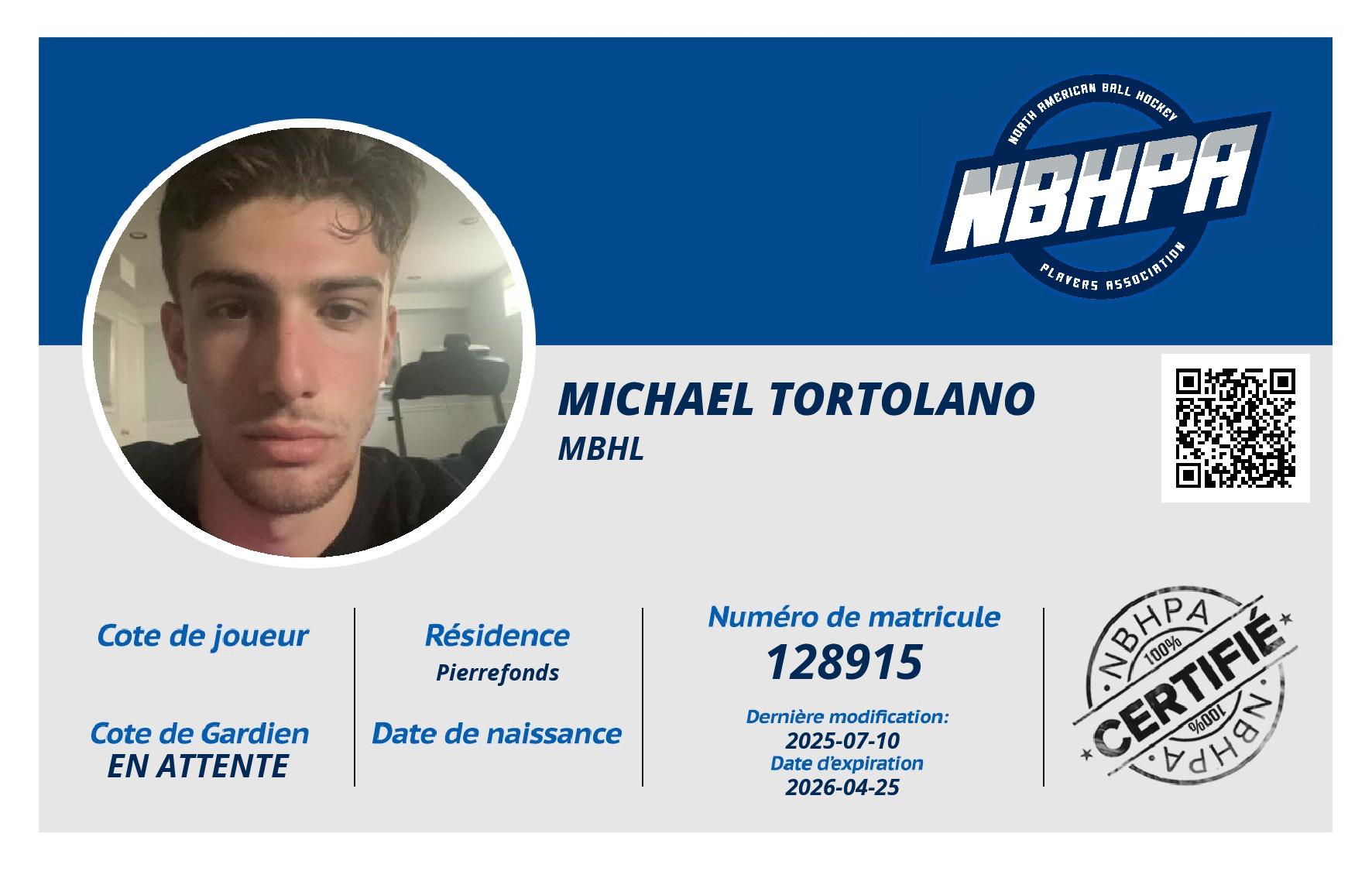 Michael Tortolano