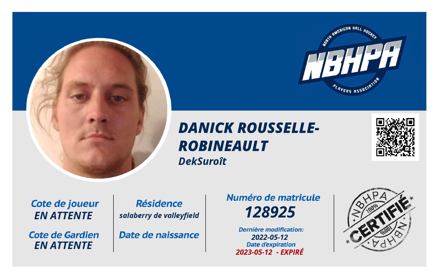 Danick Rousselle-robineault