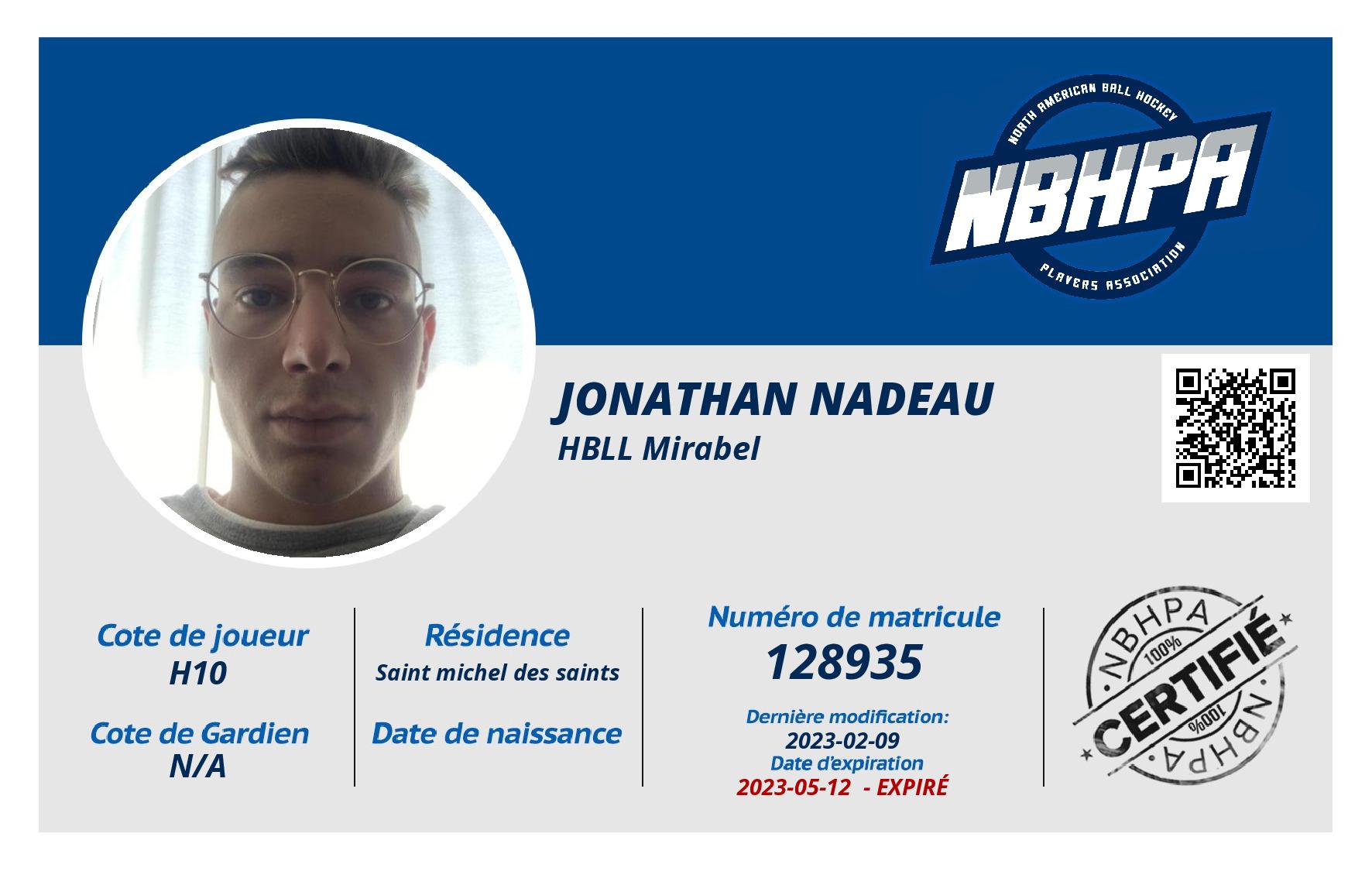 Jonathan Nadeau