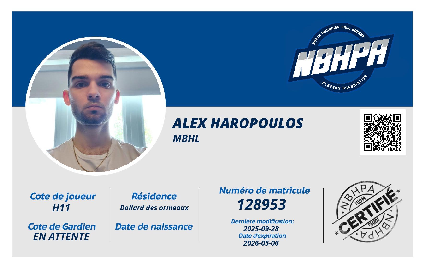 Alex Haropoulos