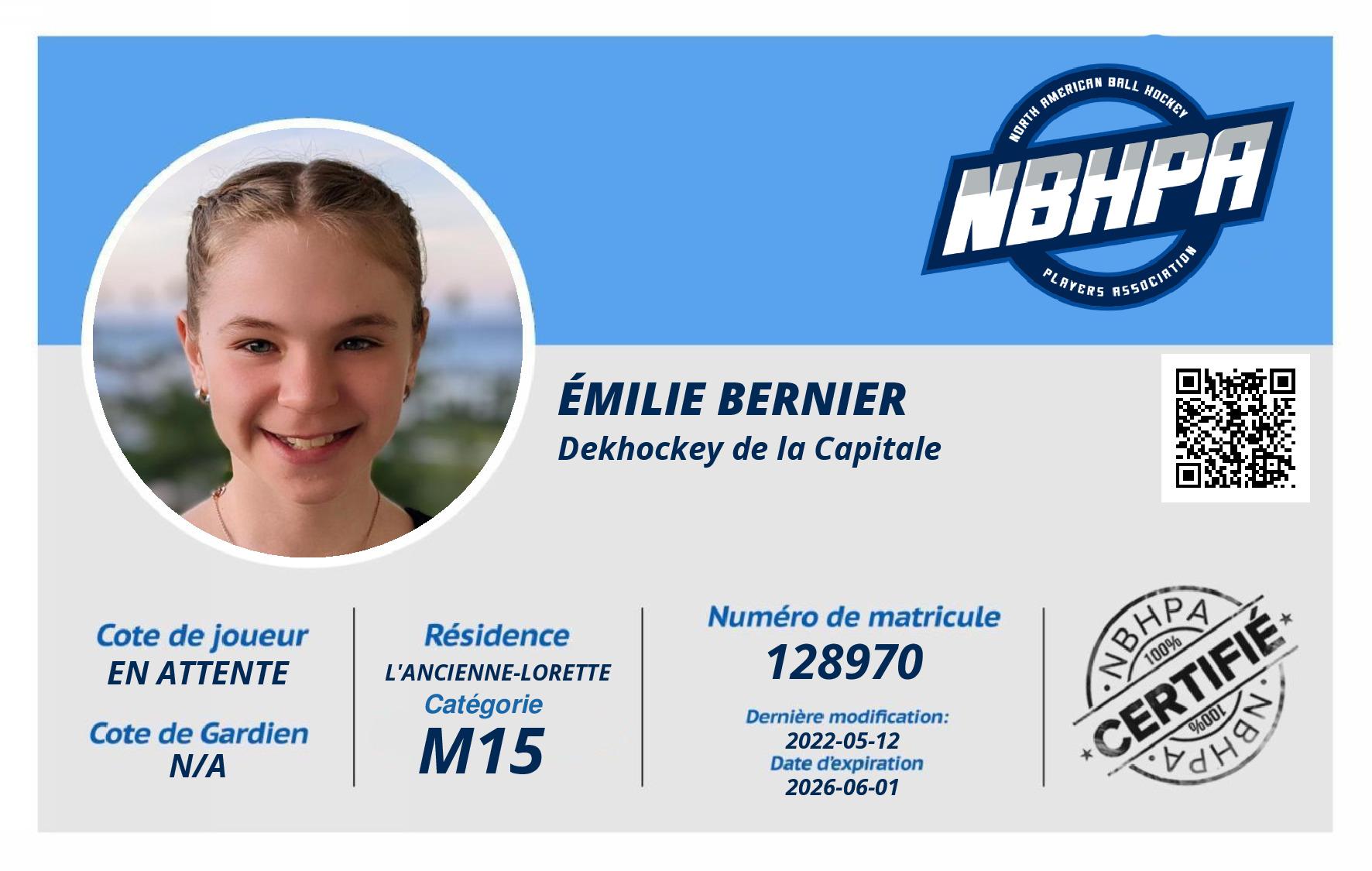 Émilie Bernier