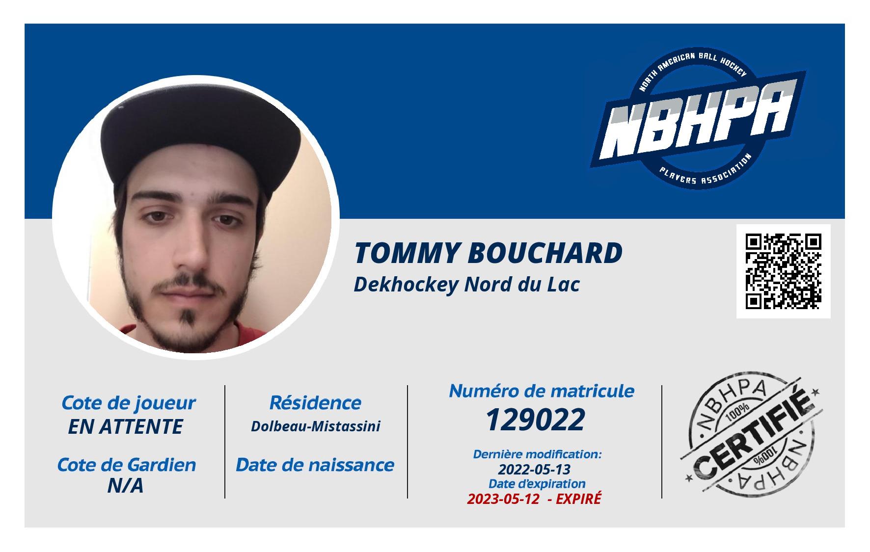 Tommy Bouchard