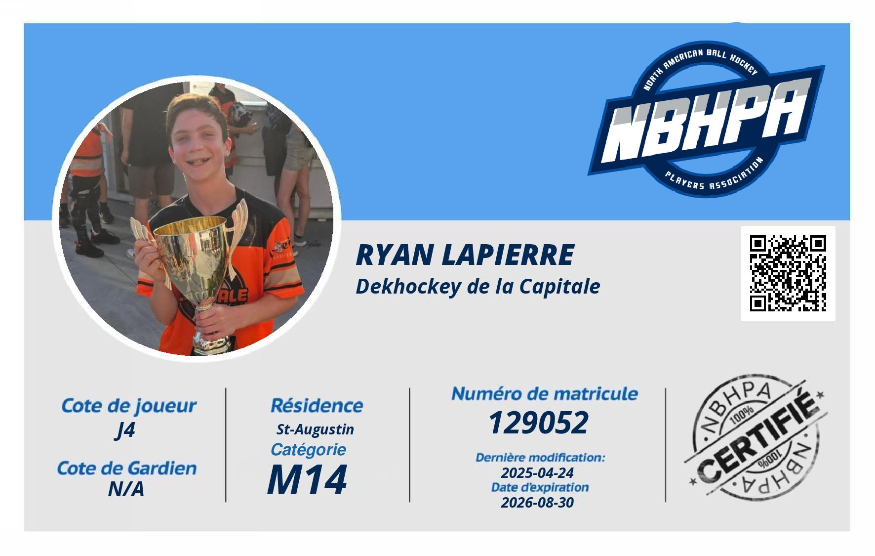 Ryan Lapierre