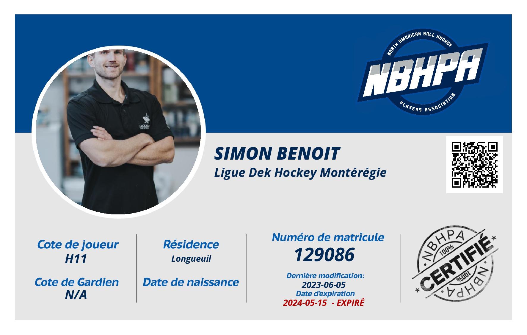 Simon Benoit