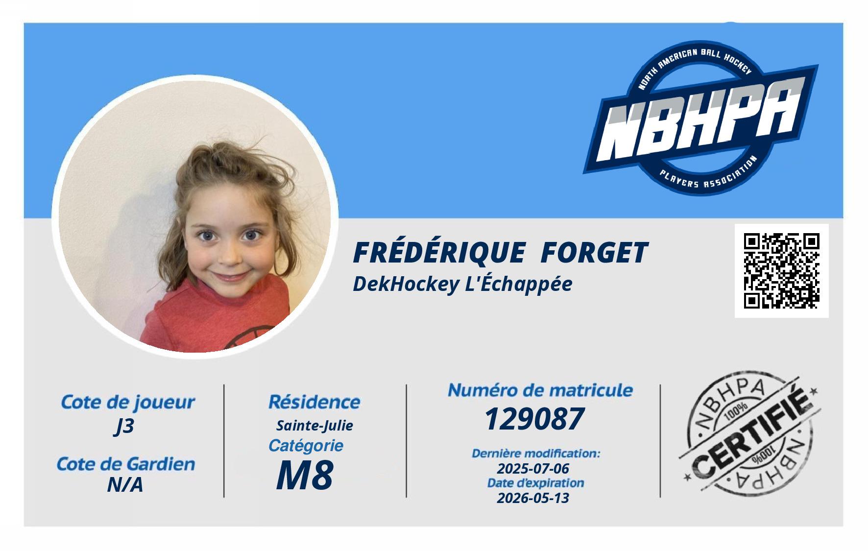 Frédérique  Forget