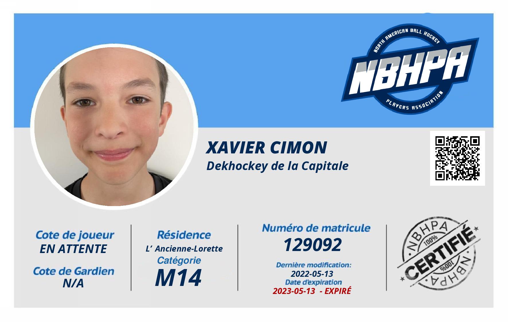 Xavier Cimon