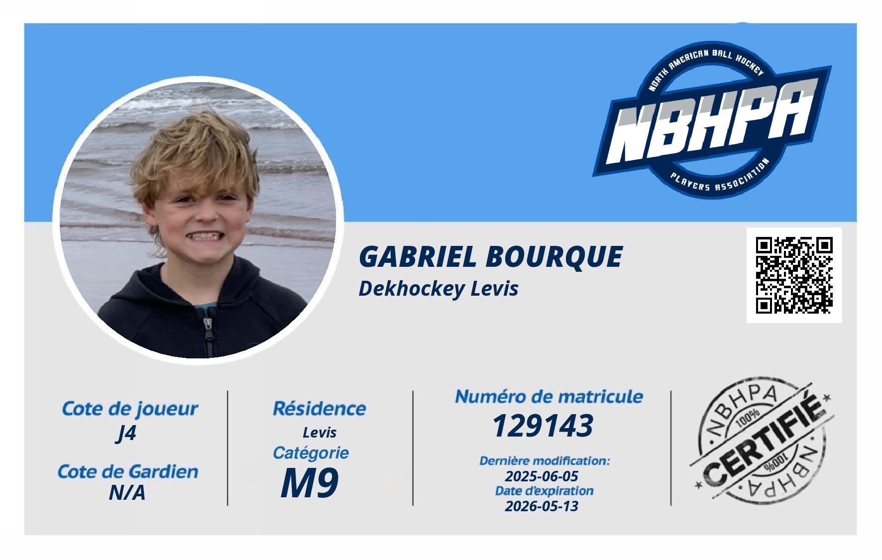 Gabriel Bourque