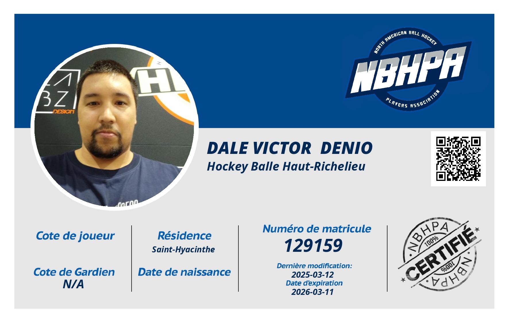 Dale Victor  DeNio 