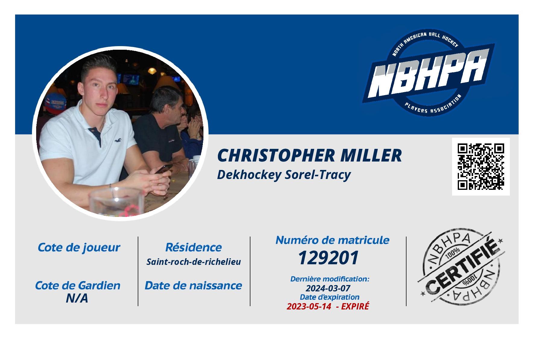 Christopher Miller