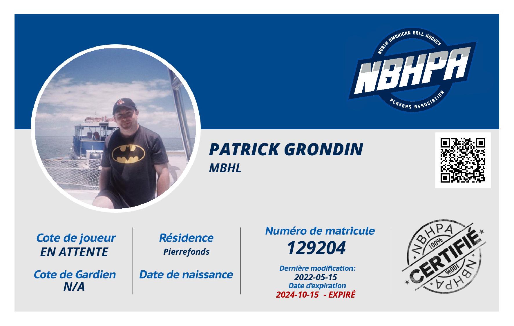 Patrick Grondin