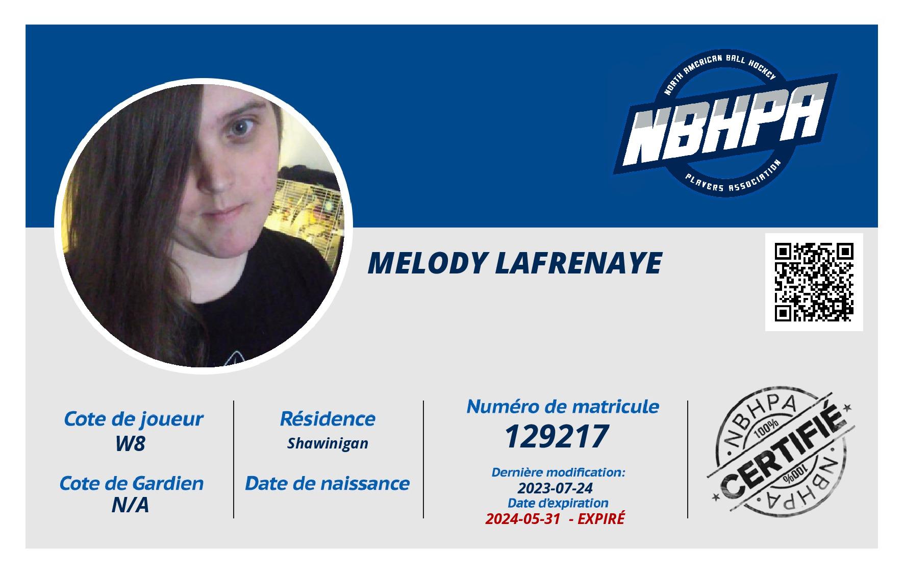 Melody Lafrenaye