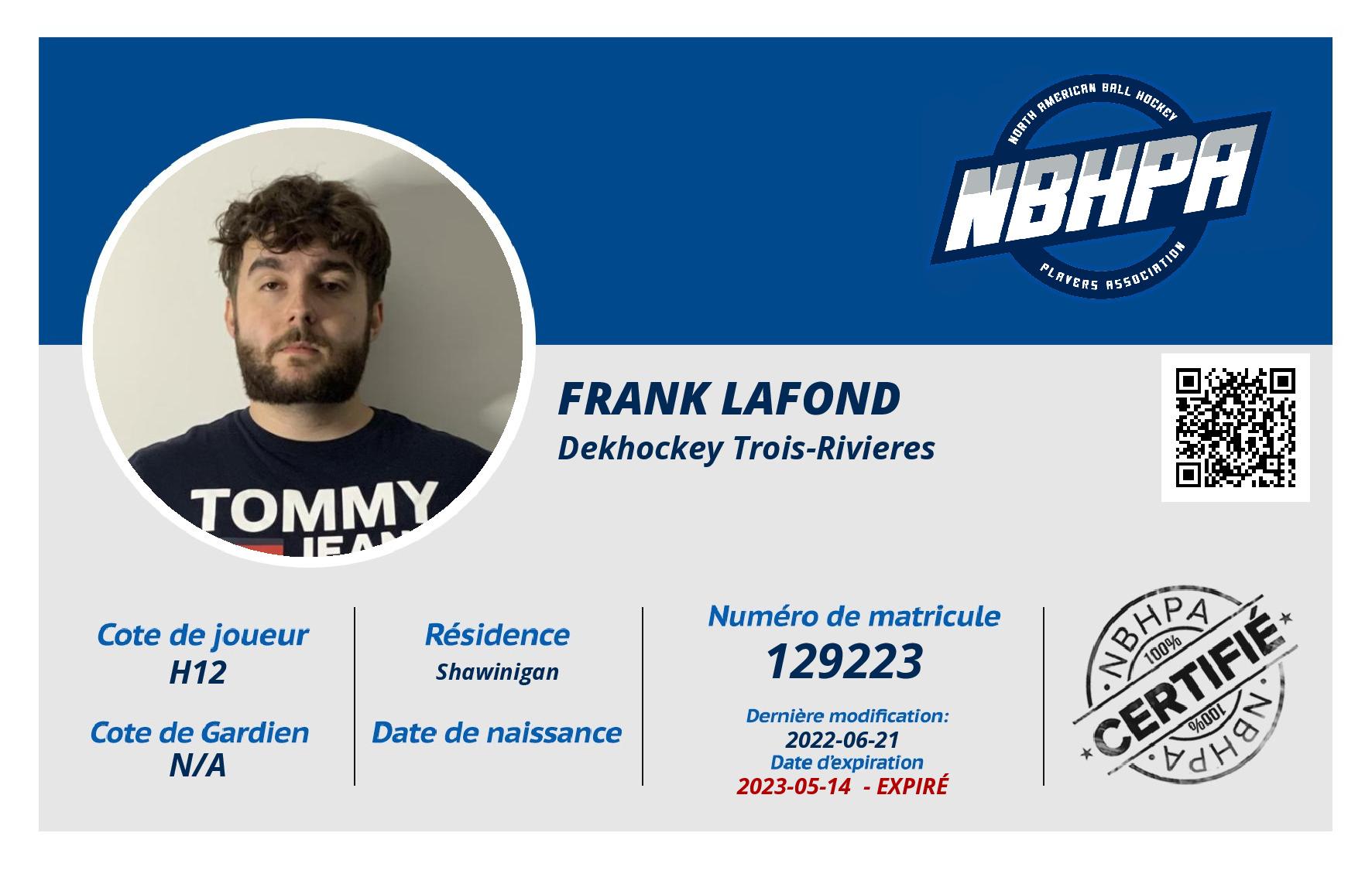 Frank Lafond