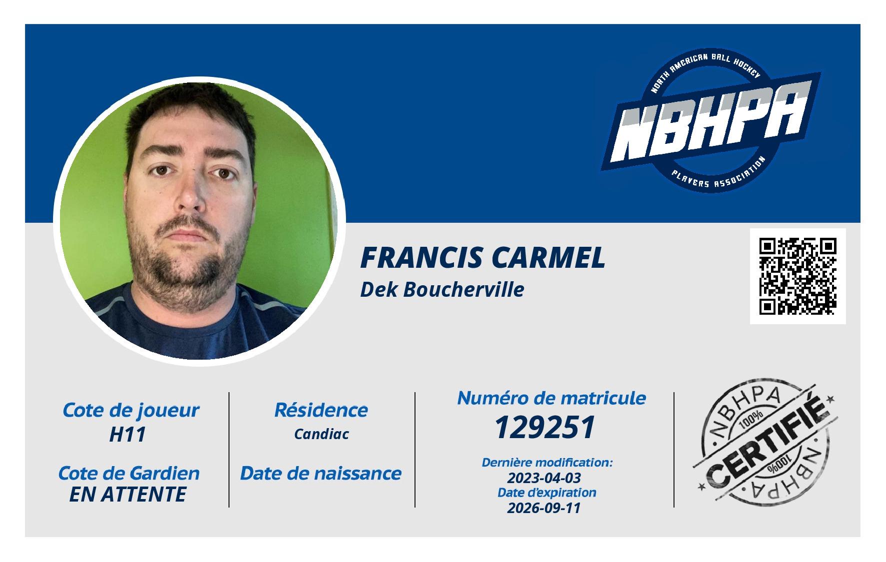 Francis Carmel