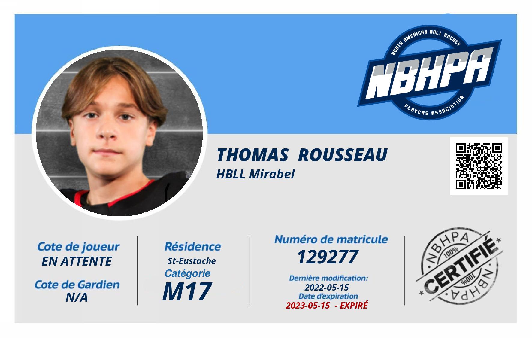 Thomas  Rousseau 