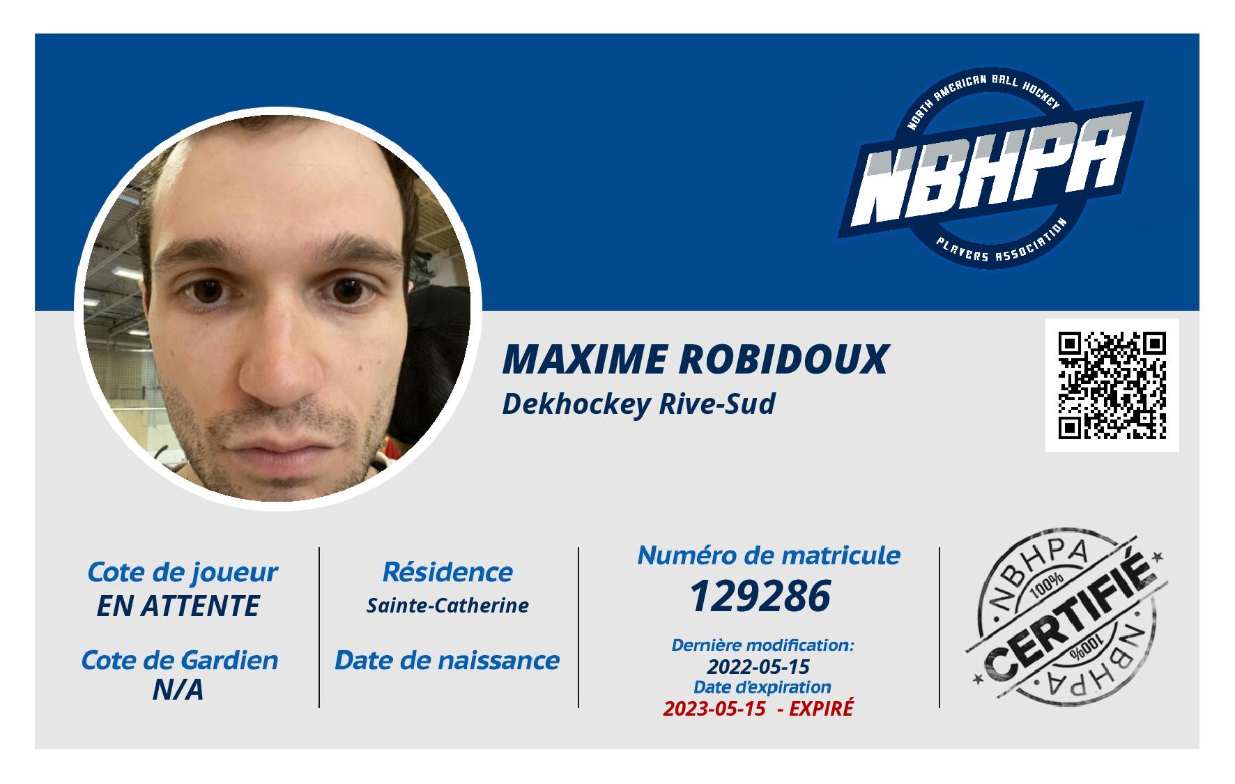 Maxime Robidoux