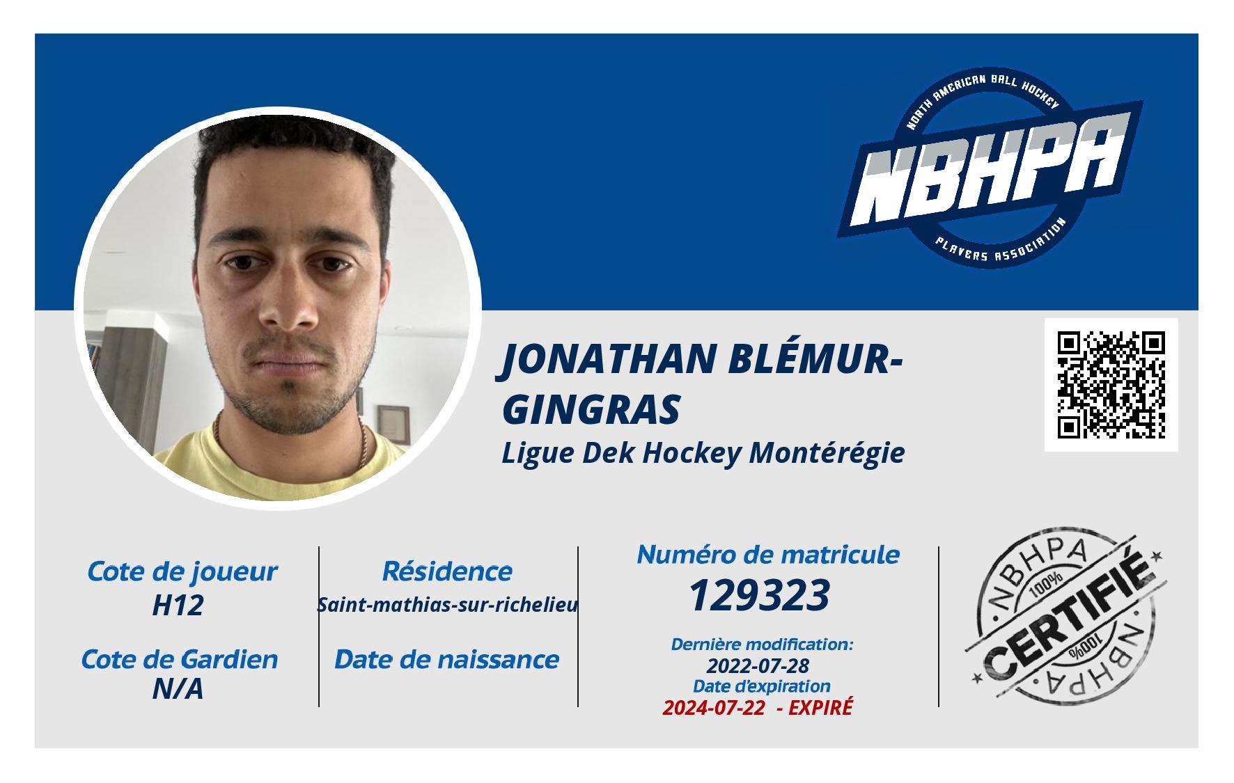 Jonathan Blémur-Gingras