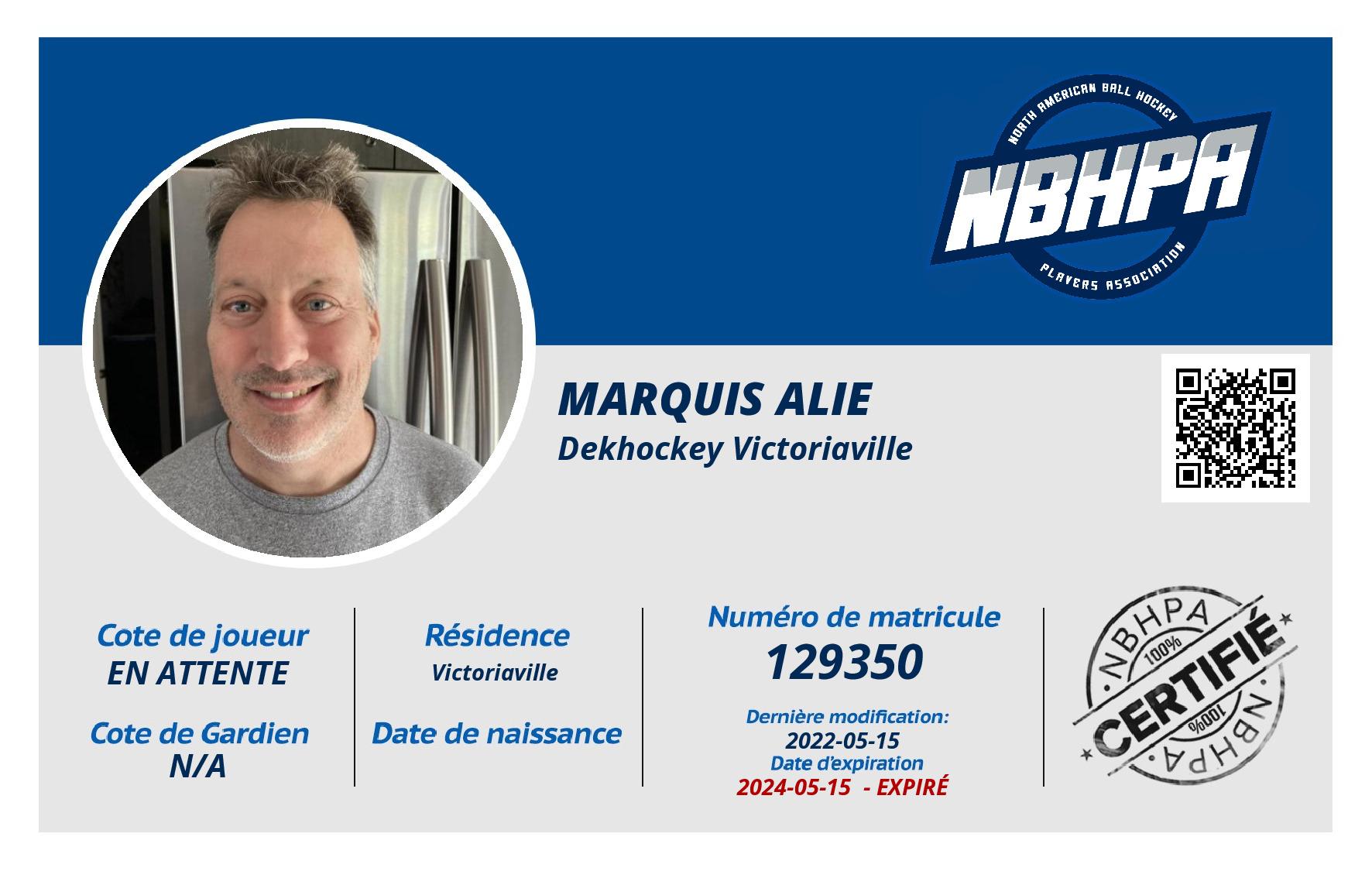 Marquis Alie