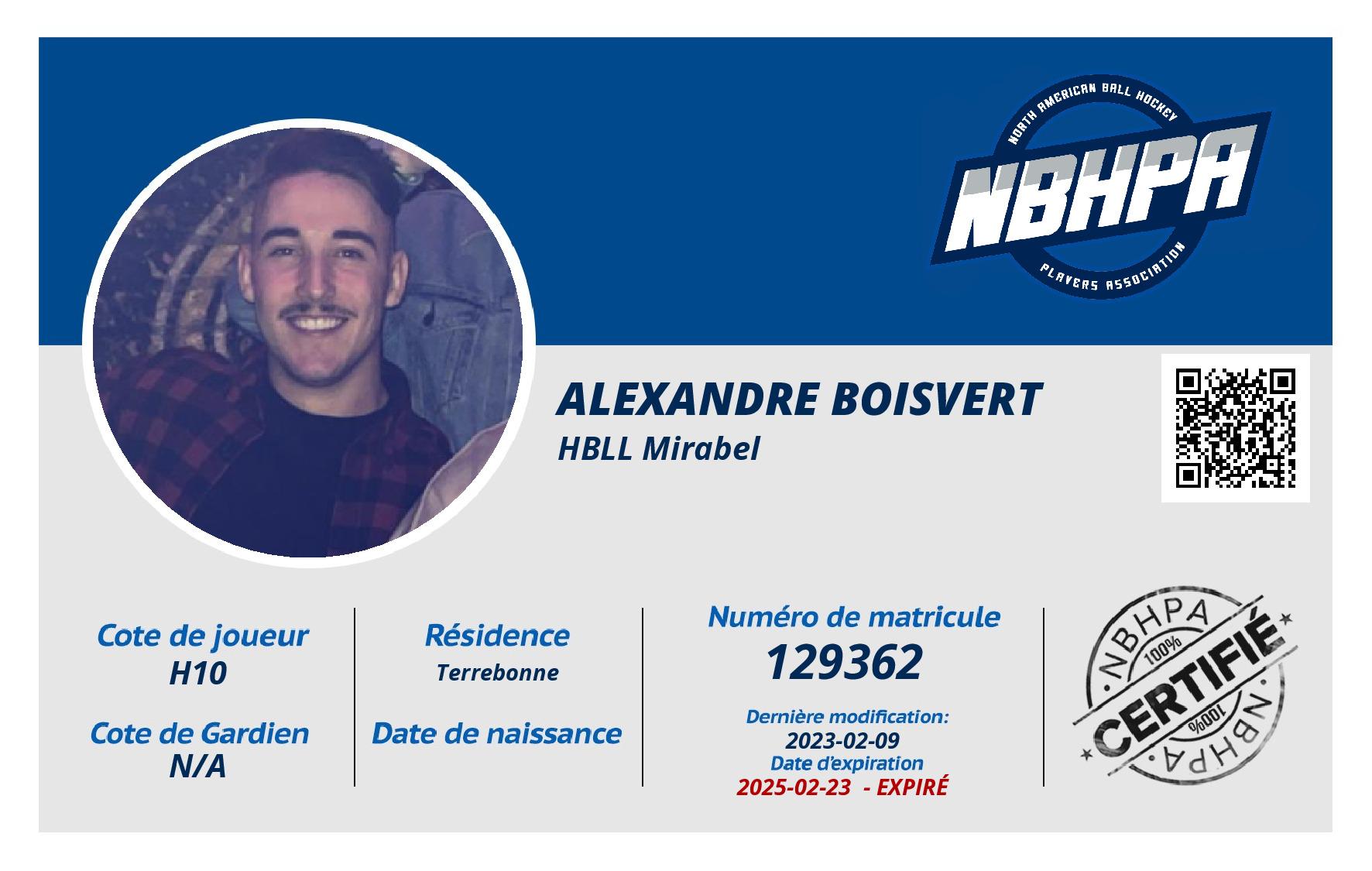 Alexandre Boisvert