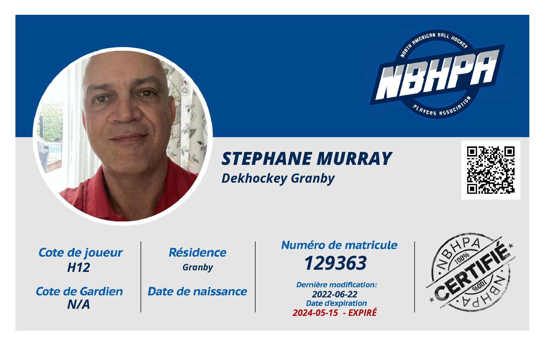 Stephane Murray
