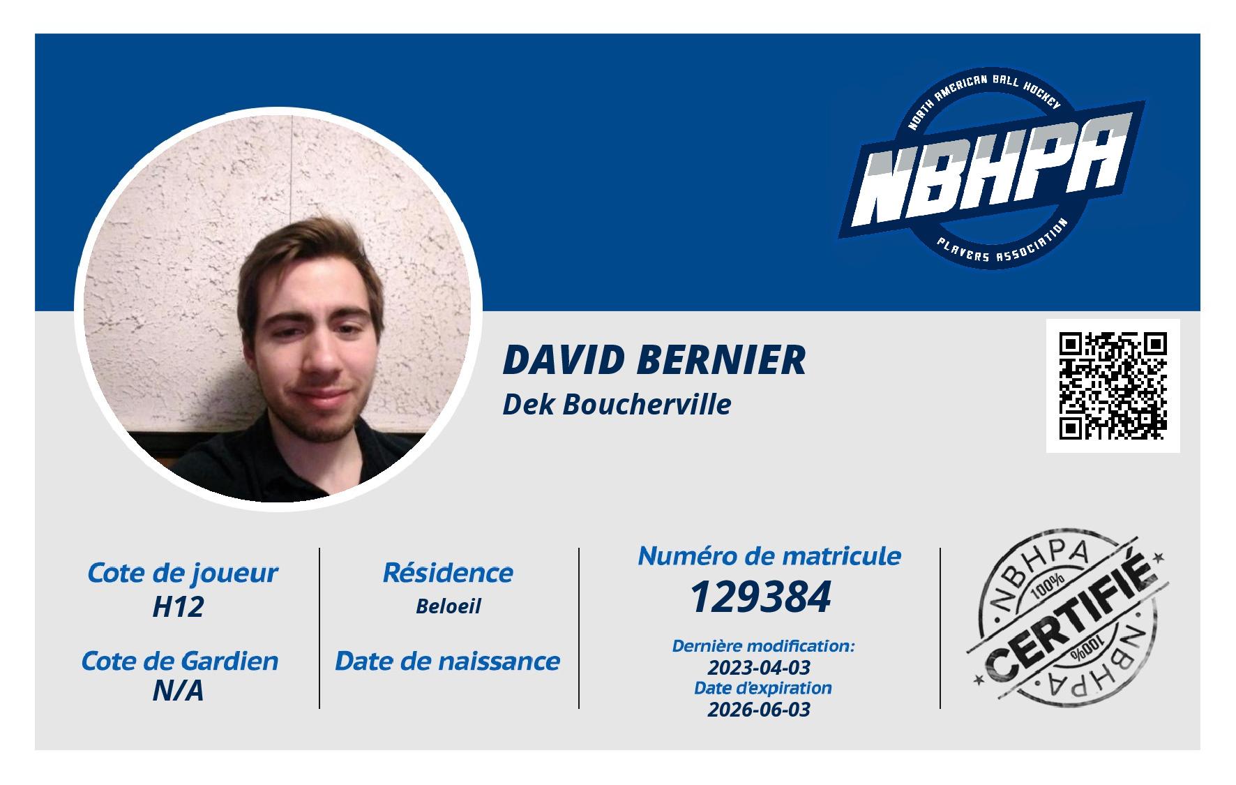 David Bernier
