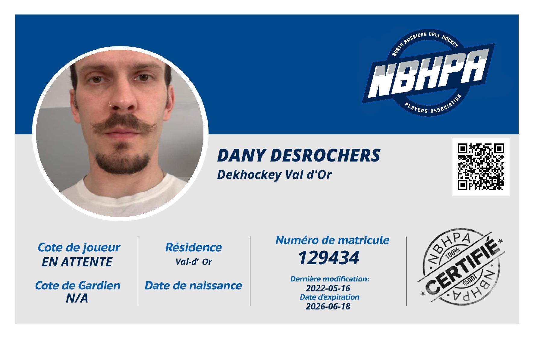 Dany Desrochers 