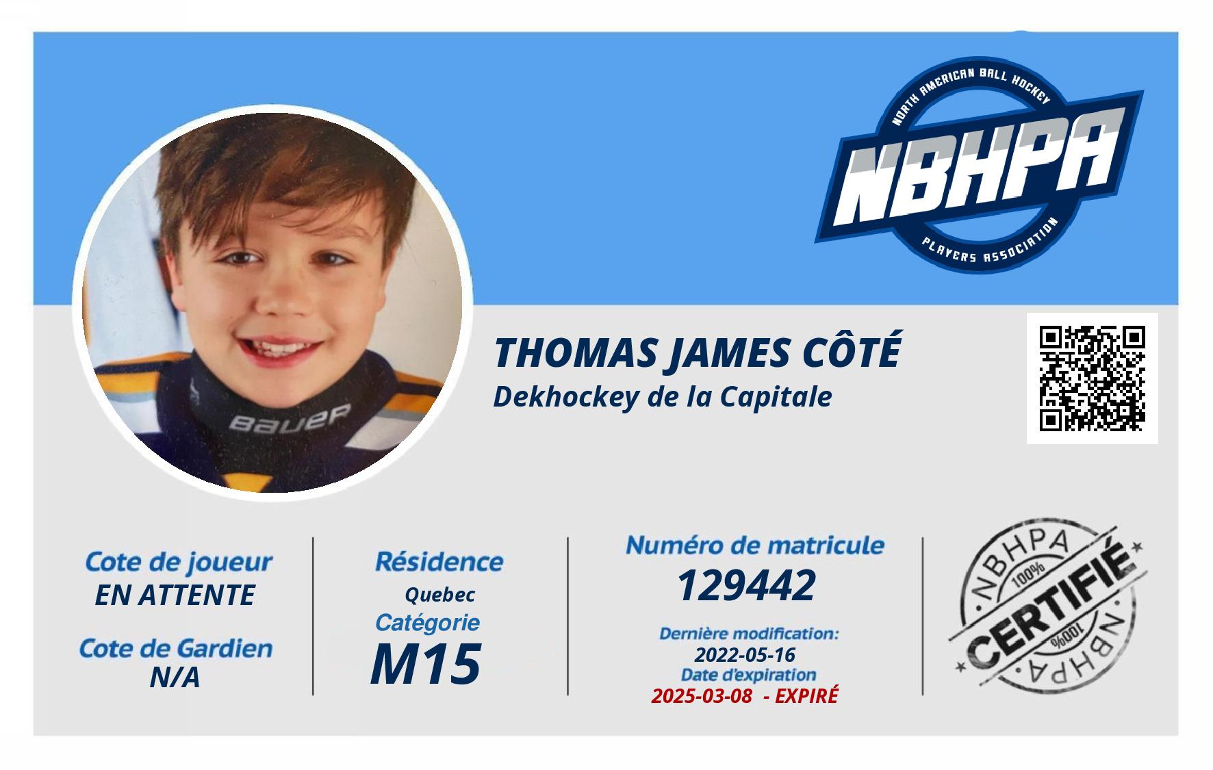 Thomas James Côté