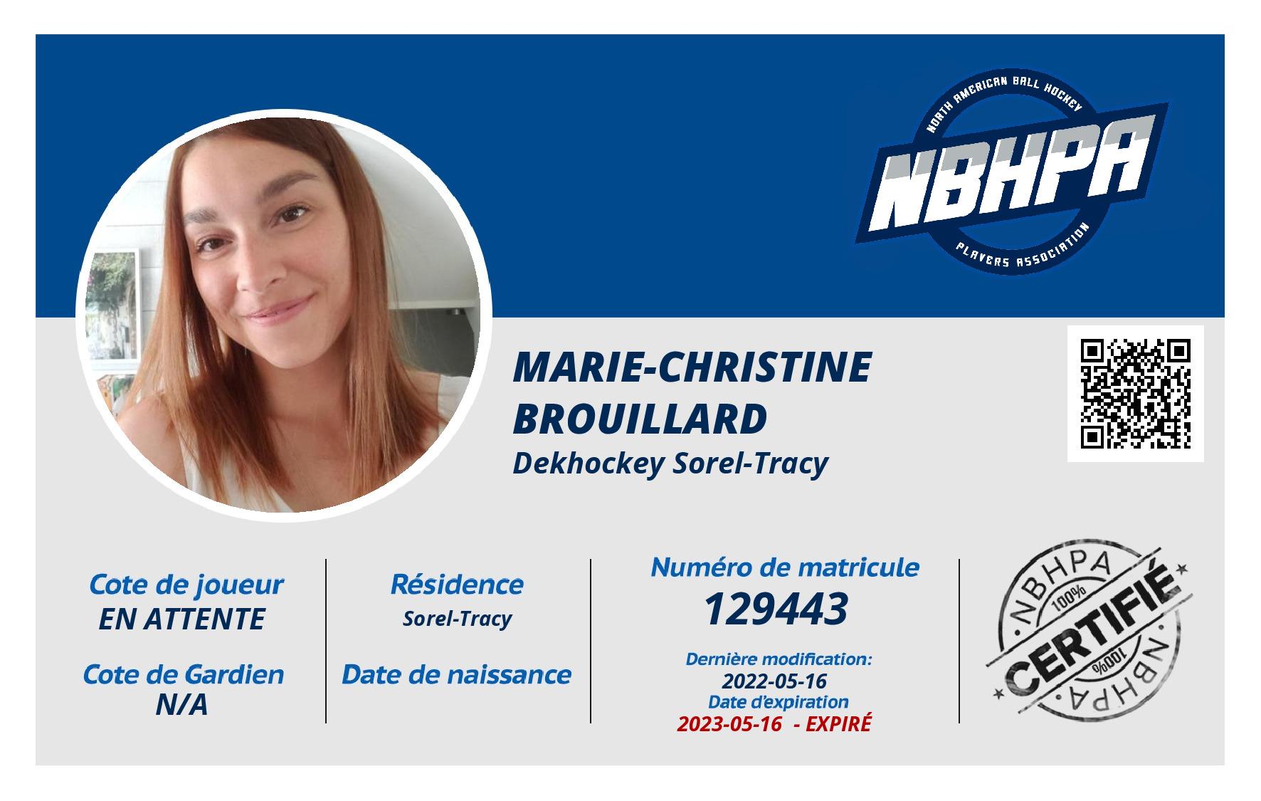Marie-Christine Brouillard