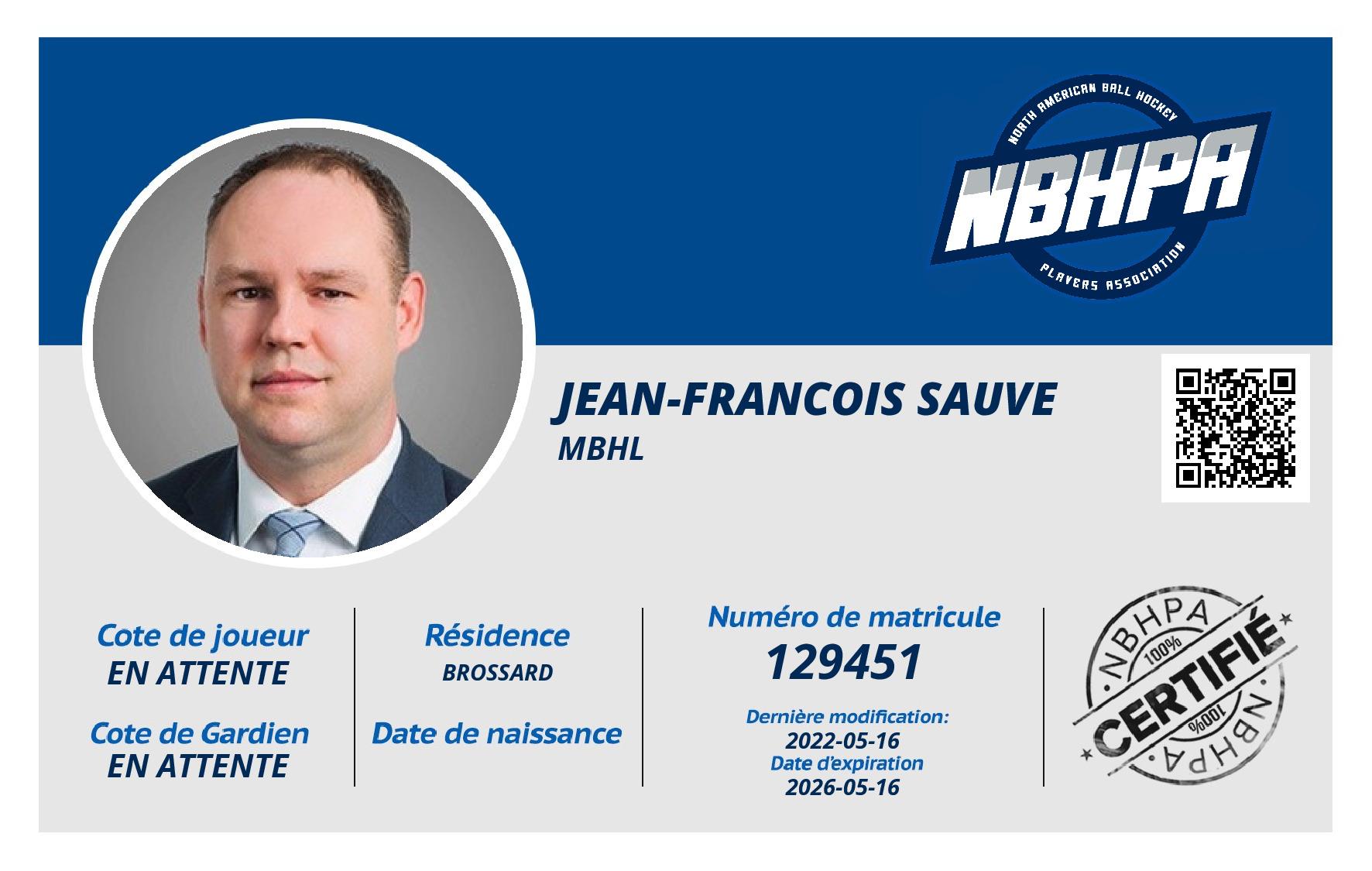 Jean-Francois Sauve