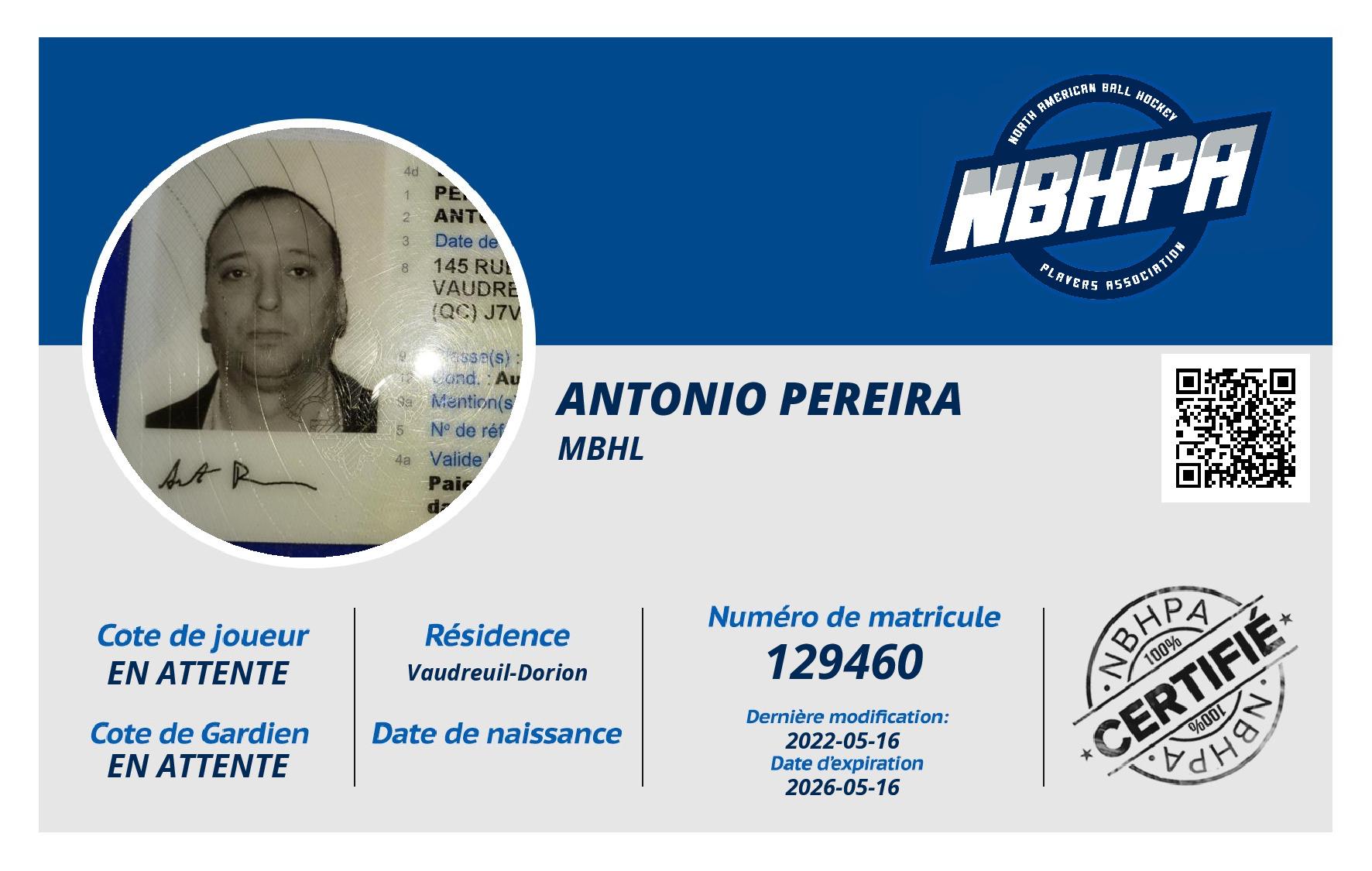 Antonio Pereira