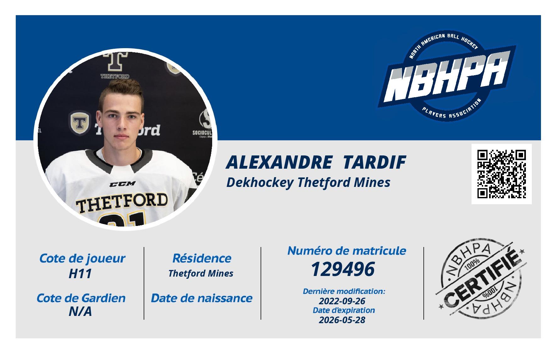 Alexandre  Tardif