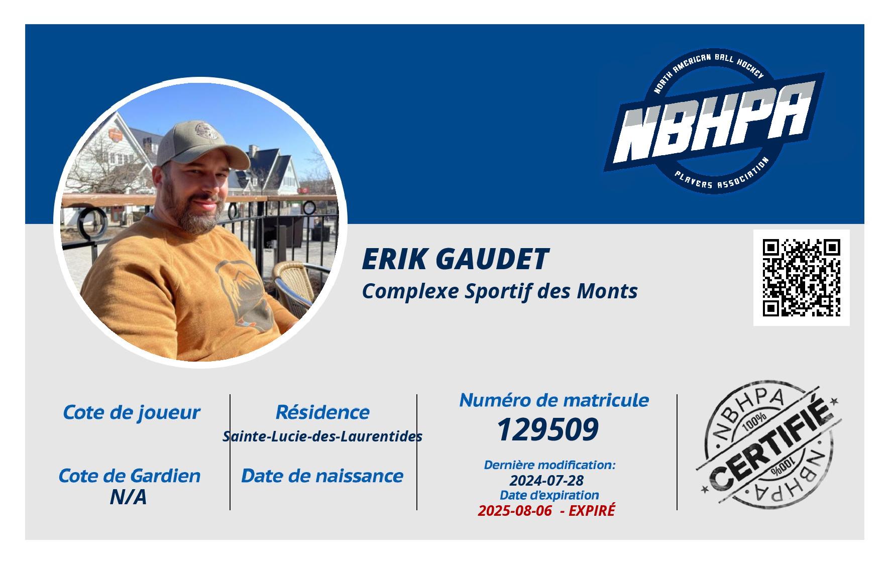 Erik Gaudet