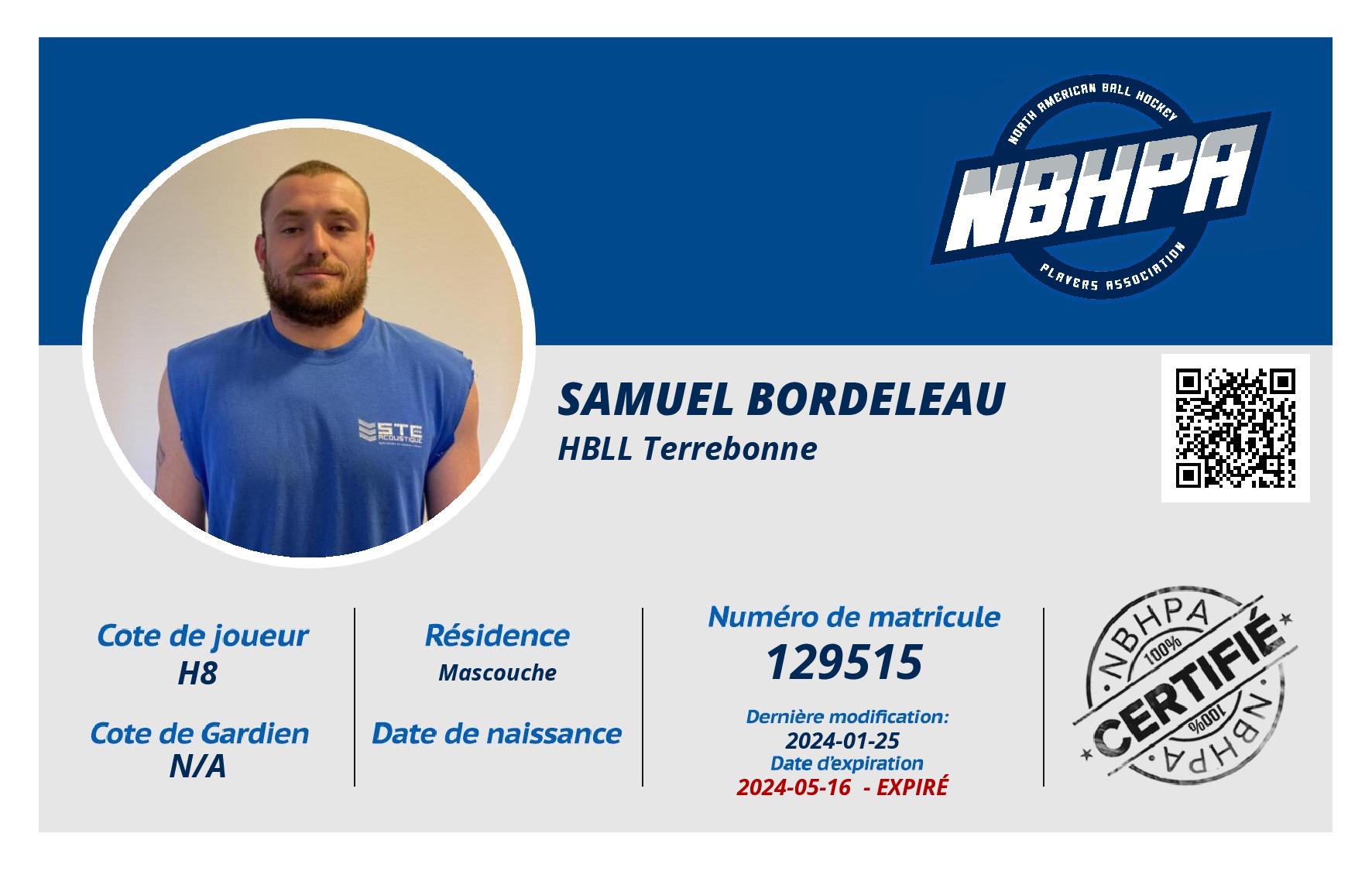 Samuel Bordeleau