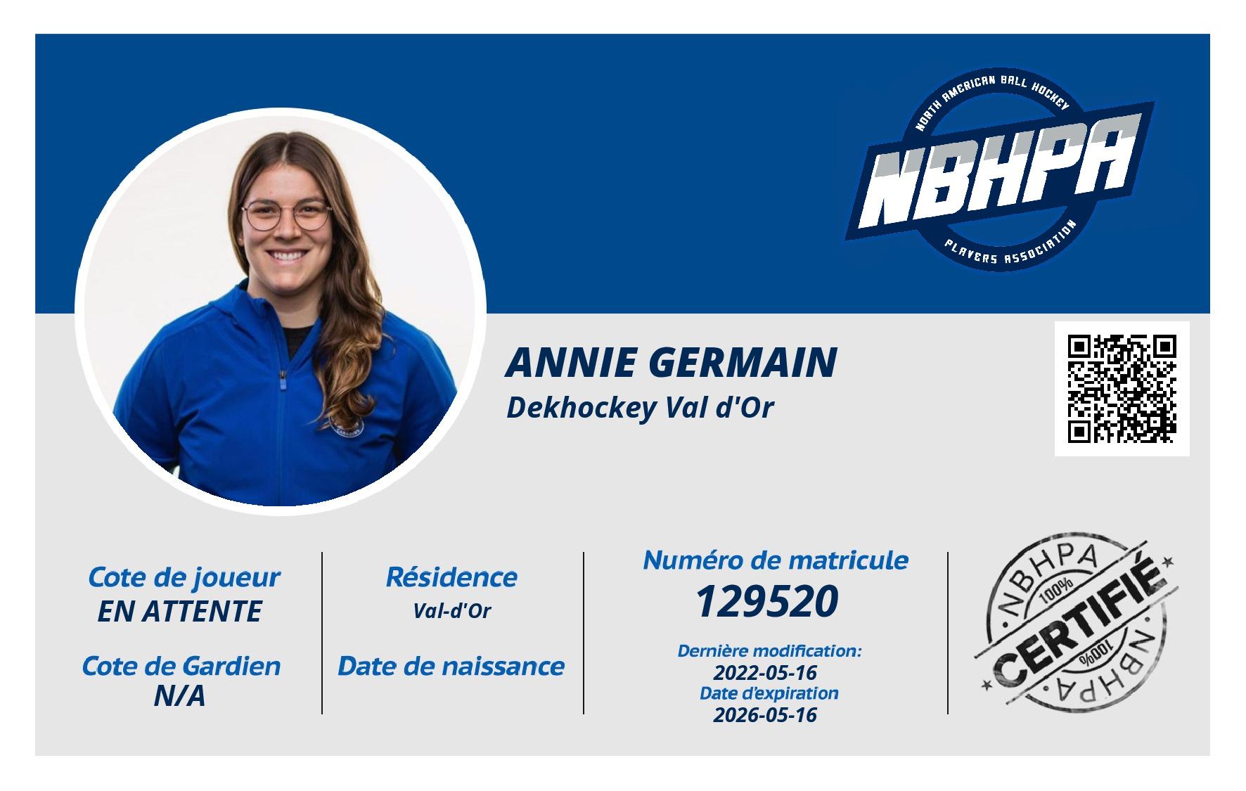 Annie Germain