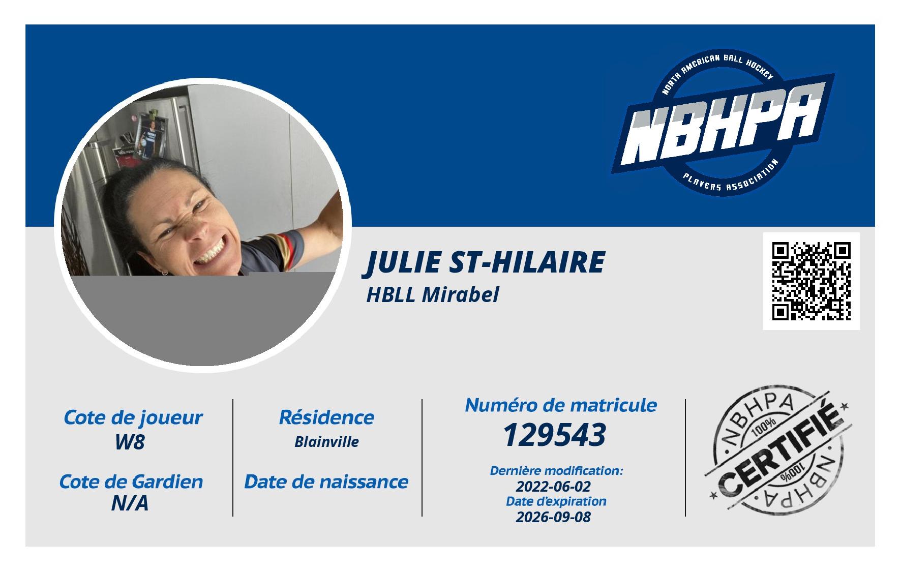 Julie St-Hilaire