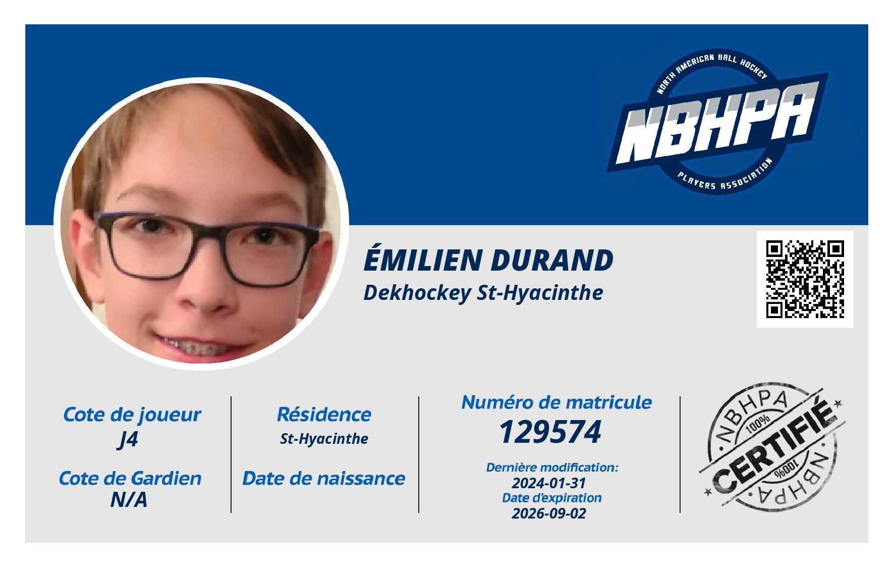 Émilien Durand