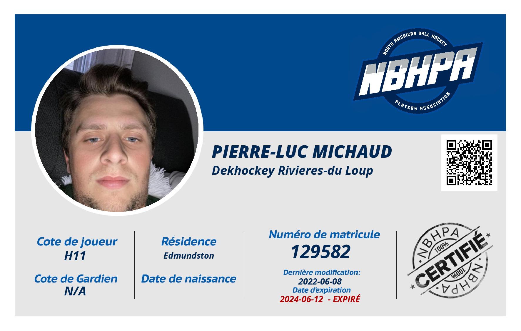 Pierre-Luc Michaud