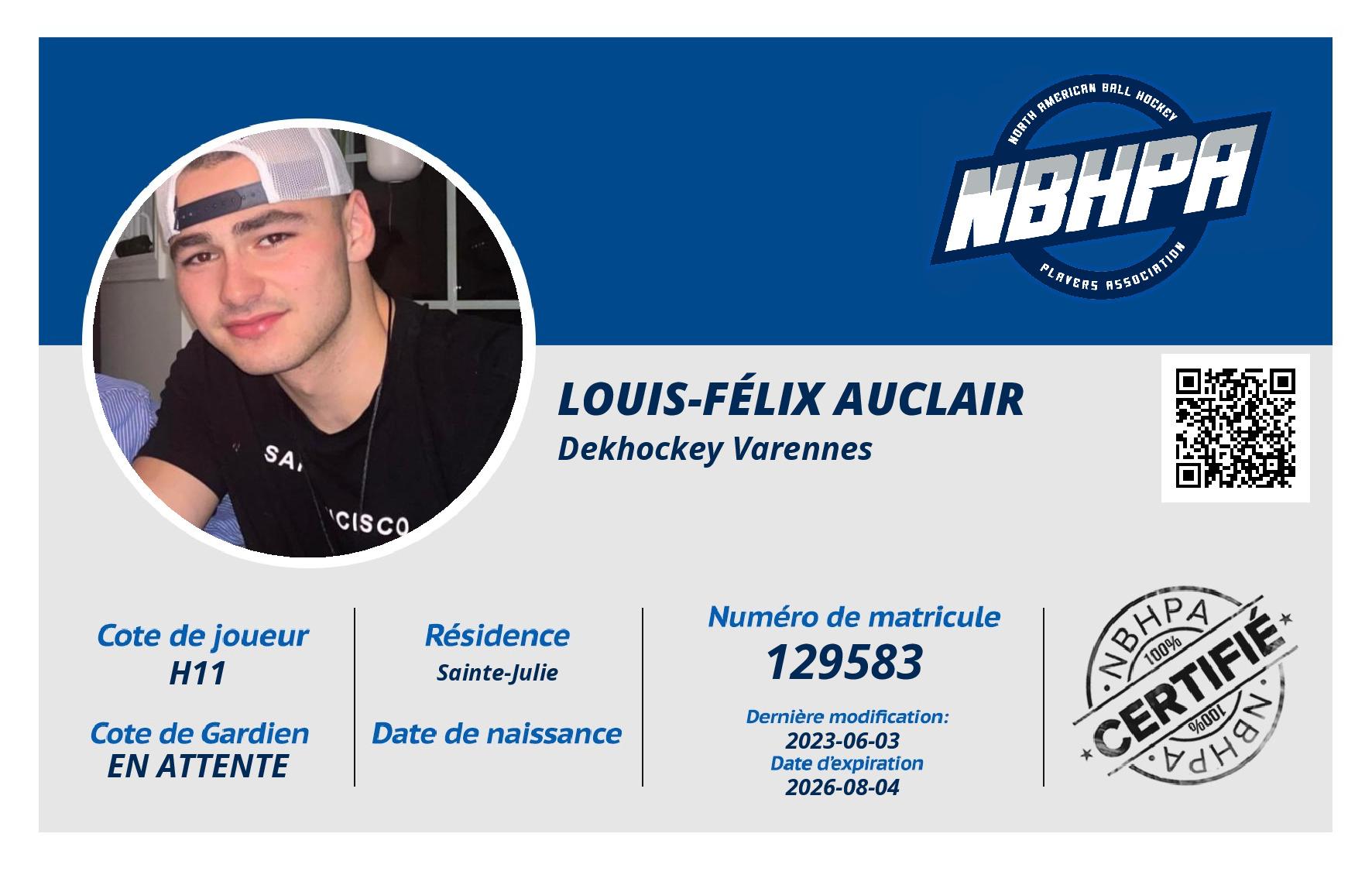 Louis-Félix Auclair