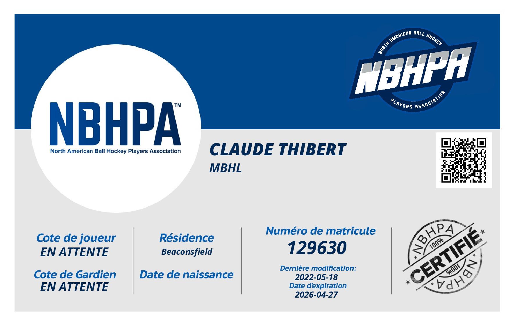 Claude Thibert