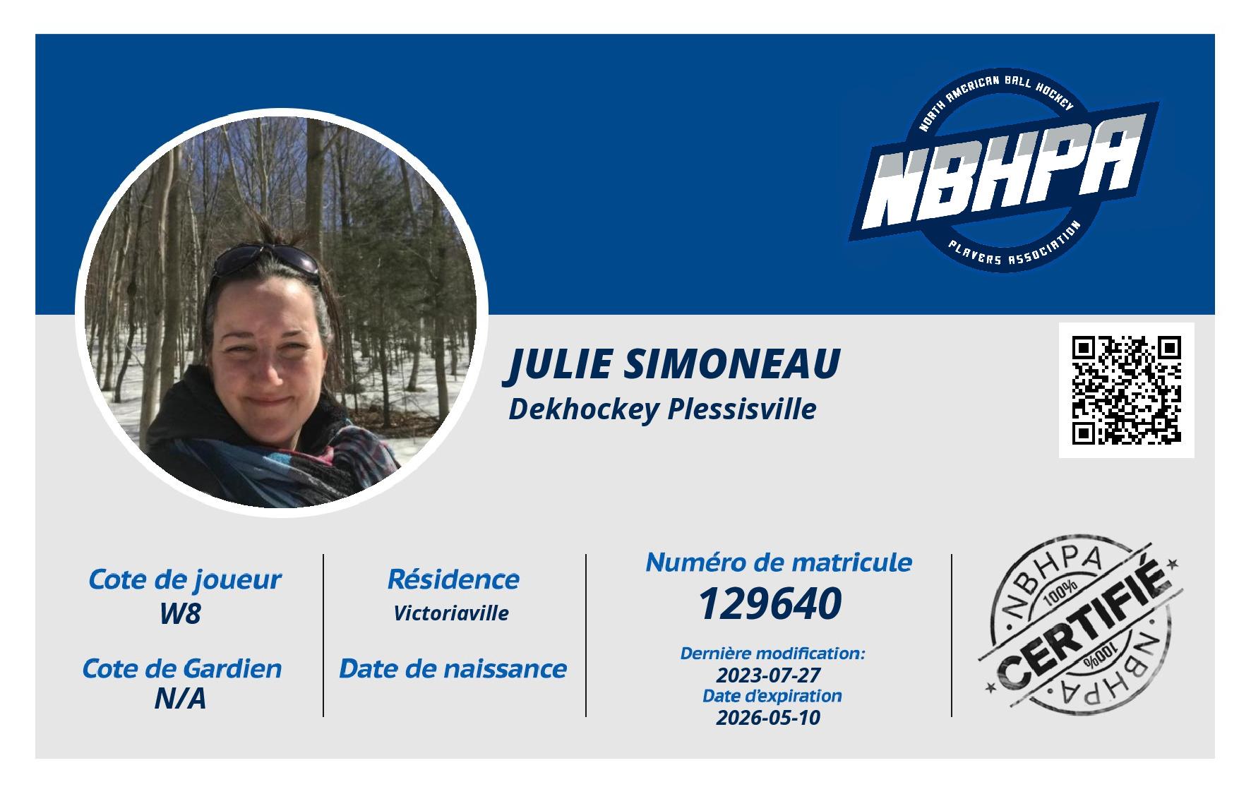 Julie Simoneau