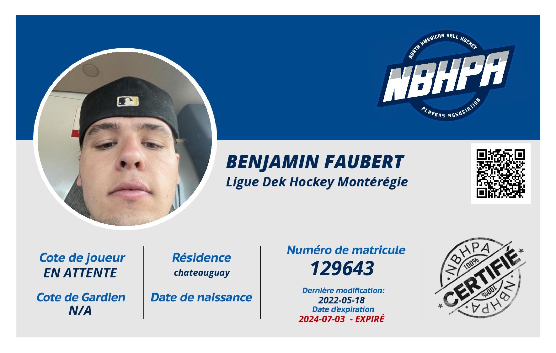 Benjamin Faubert