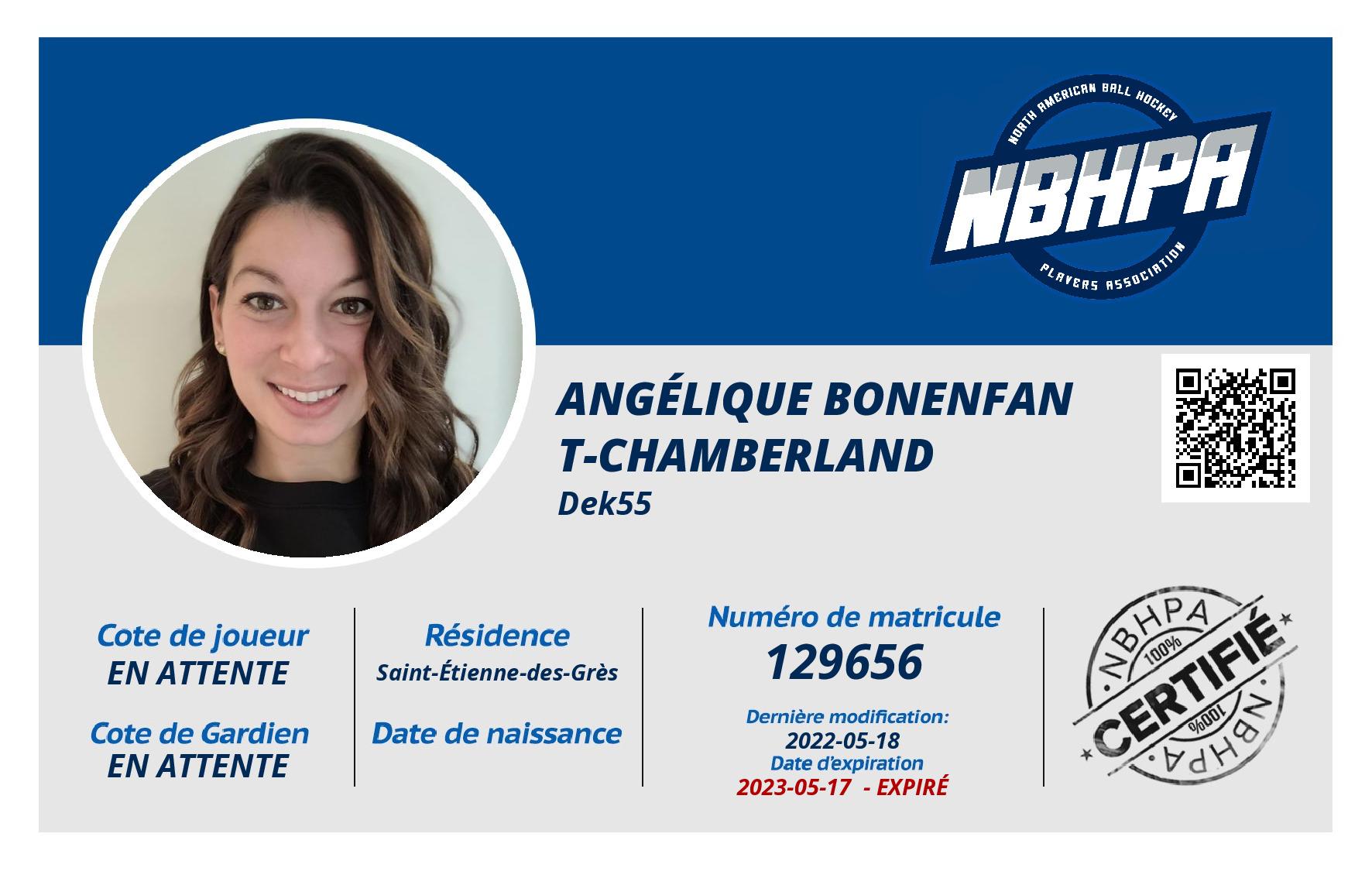 Angélique Bonenfant-Chamberland