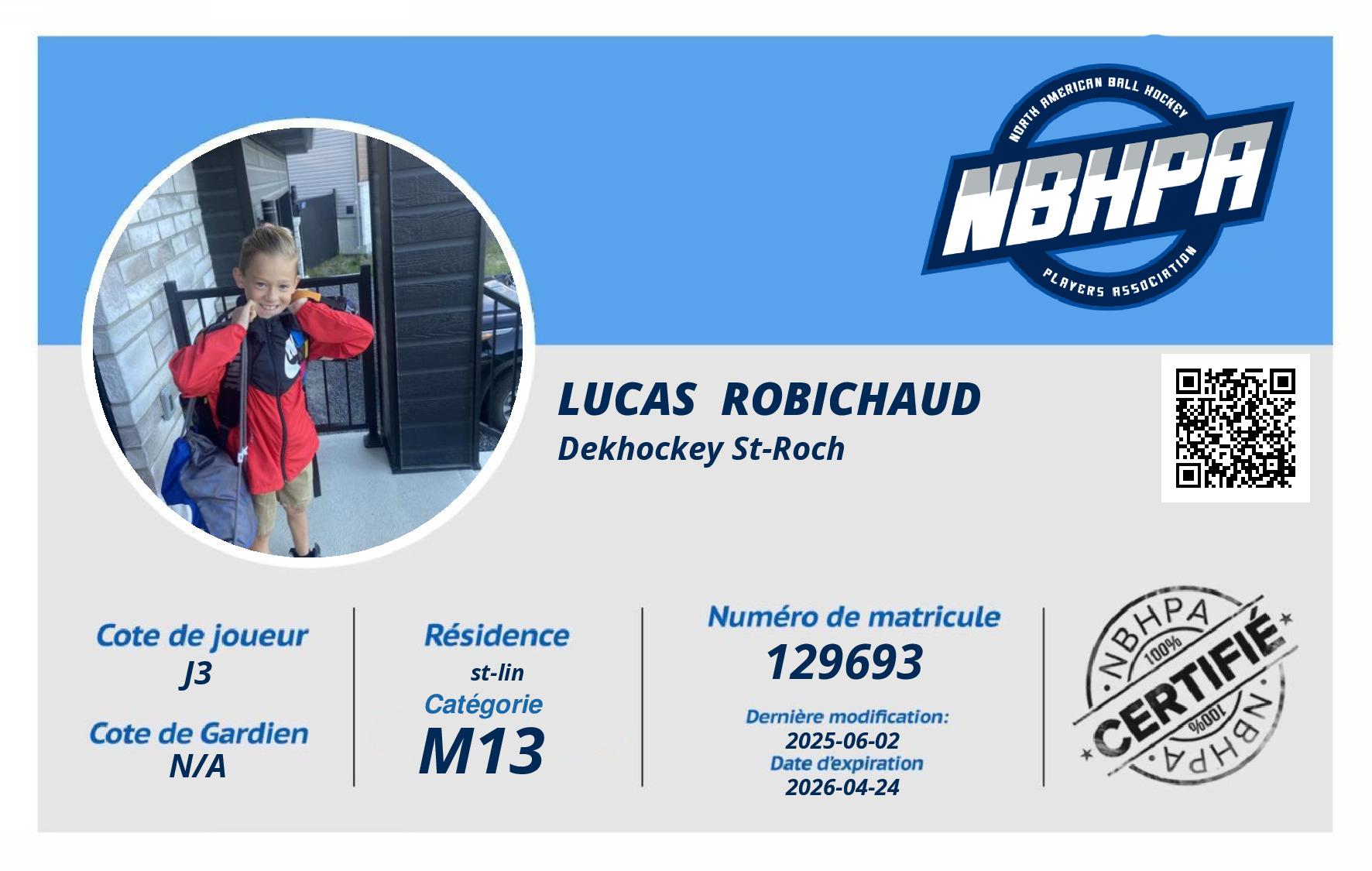 lucas  robichaud